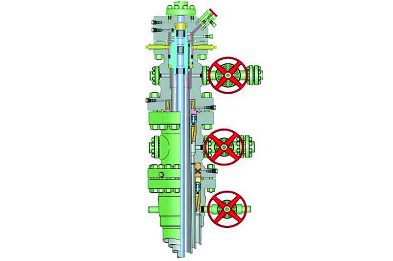 常規（guī）分體式井口裝置